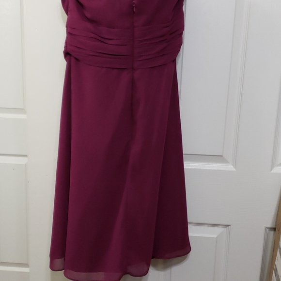 Bill levkoff strapless purple dress size 10 - Picture 6 of 6